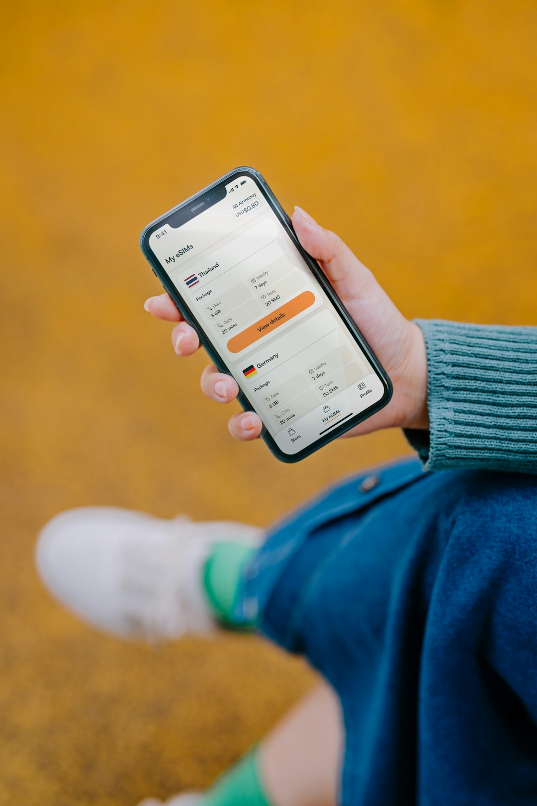 eSIM technology helps you stay connected while on the go